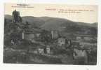 Lemastre(07) : Vue Générale Du Bourg Au Niveau Des Ruines Du Vieux Château Fort En 1910. - Lamastre