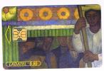 MESSICO (MEXICO)  -  TELMEX (CHIP) - 1997 PAINTING (DIEGO RIVERA: LA CANOA ENFLORADA) 50    - USED   - RIF. 2375 - Mexiko