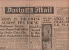 DAILY MAIL 11 22TH 1944 - HITLER - RHINE - METZ - DIANA BARNATO - WAR - News/ Current Affairs