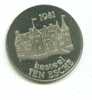 SCHELLE  100 TOLLENAAR  1981  KASTEEL TEN ESCHE  3.500 EX. - Gemeentepenningen