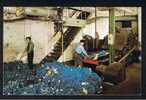 RB 677 - Postcard Workers Brynkir Woollen Mill Goaln Garndolbenmaen Caernarvonshire Wales - Wool Textile Theme - Caernarvonshire
