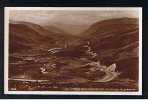 RB 677 - Real Photo Postcard The Winding Road Through The Mountains Of Glenshee Perthshire Scotland - Perthshire