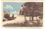CPA -  50 - BEAUMONT HAGUE Et Ses Environs - La Statue Du Peintre Millet à Gréville - 1948 - Beaumont