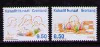 GROENLANDIA 2010 - EUROPA - LIBROS PARA NIÑOS - SERIE DE 2 SELLOS - Unused Stamps