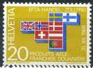 1967 Svizzera, E.F.T.A. , Serie Completa Nuova (**) - Neufs