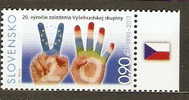 Slovakia 2011 Mi 654 ** K  Czech Flag - Unused Stamps