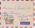 ABIDJAN R.P - COTE D´IVOIRE - 1955 - COLONIES FRANCAISES - LETTRE - MARCOPHILIE - Briefe U. Dokumente