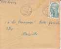 Cameroun,Sangmélima Le 29/03/1955 > France,lettre,Colonies,15 F N°292 - Storia Postale