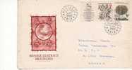 Czechoslovakia / Letter To Botosani / Birds - Cartas & Documentos