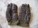 Paire De Gants Feutre Paume Cuir - Equipo