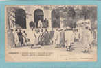 KONAKRY - CONCOURS AGRICOLE - Les Chefs Au Palais . Réception Officielle  - 1903 -  BELLE CARTE PRECURSEUR  ANIMEE  - - Guinea