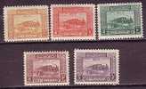 1926 TURKEY LONDON PRINTING POSTAGE DUE STAMPS - RAILROAD BRIDGE MNH ** - Segnatasse