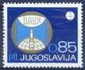 YU 1967-1248 18 KONGRES IAF, YUGOSLAVIA, 1v, MNH - Europa