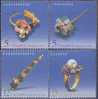 2007 Ancient Jewelry Stamps Jewel Pearl Jade Earring Hairpin Ring Turtle Mineral Art - Turtles