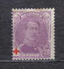SS5891 - BELGIO , 20+20 Cent Unificato N. 131  * - 1914-1915 Rotes Kreuz