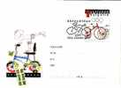 2009 Bicycles  Postal Stationery +  Cancellation Special First Day  Bulgaria  / Bulgarie - Wielrennen