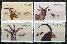 SWA 1980 MiNr. 472 - 475  Südwestafrika Animals Mammals 4v MNH** 2,10 € - Unclassified