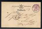 RB 678 - 1880 Wurttemberg 5 Pf Postal Stationery Card Heilbrunn - Germany States - Autres & Non Classés