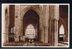 RB 678 - Real Photo Postcard Interior Of The Parish Church Ashbourne Derbyshire - Derbyshire