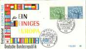 GERMANY 1962 EUROPA CEPT FDC - 1962