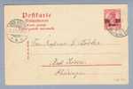 Deutsche Post In Der Türkei 1906-02-25 Costantinopel Ganzsache 20 Para Nach Bad Kösen - Turkse Rijk (kantoren)