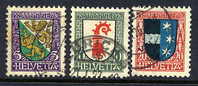 SWITZERLAND  1926 Pro Juventute 5, 10, 20 C. Used.  Michel 218-20 - Gebruikt