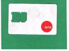 MACEDONIA (MAKEDONIA) - ONE (GSM SIM)  -    -   USED WITHOUT CHIP  -  RIF. 2960 - Macedonia Del Nord