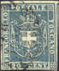 Tuscany #20b Used 20c Grey Blue From 1860 - Toskana