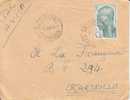 AKONOLINGA - CAMEROUN - 1955 - Colonies Francaises,Afrique,avion, Lettre,marcophilie - Lettres & Documents