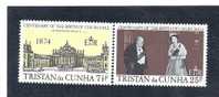 Tristan Da Cunha Scott # 196-197 MNH Winston Churchill & Queen Elizabeth - Tristan Da Cunha