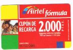 SPAGNA (SPAIN) - AIRTEL  (GSM RECHARGE) - PEOPLE   - USED  - RIF. 4217 - Airtel