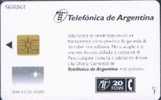 # ARGENTINA_TELEFONICA B5 Calendar 1996 20 Gem Tres Bon Etat - Argentina