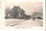 40 - GABARRET : LA GARE SOUS LA NEIGE .TRAIN . - Gabarret