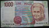1000 Lire 1990 (WPM 114a) - 1000 Liras