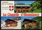 DF / 74 HAUTE SAVOIE / LA CHAPELLE-D'ABONDANCE / LOCATION DE CHALETS / FLAMME DE CHATEL / 1990 - La Chapelle-d'Abondance