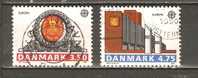 DENMARK 1990 - EUROPA - CPL. SET - USED OBLITERE GESTEMPELT - 1990