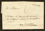 Belgique Précurseur 1780 Lettre Avec Marque " Namur" - 1714-1794 (Austrian Netherlands)