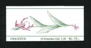 NORVEGE 1991 Carnet N° C1045** Neuf Ier Choix. Superbe. Cote: 15€ (Fleurs,  Orchidées) - Cuadernillos