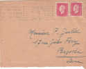 Lettre 2 Timbres N° 691 - Covers & Documents