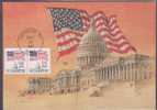 ETATS UNIS CARTE MAXIMUM NUM.YVERT 1706A CAPITOLE - Maximum Cards