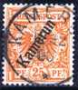 Deutsche Post In Kamerun 1900-12-12 Kamerun Mi#4a Gestempelt - Kameroen