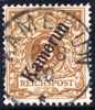 Deutsche Post In Kamerun 1900-08-02 Kamerun Mi#1 Ideal Gestempelt - Kameroen