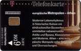 Germany - A11, Athens European Metropolis 1, 6.000ex, 6/00, Mint - A + AD-Reeks :  Advertenties Van D. Telekom AG