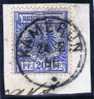 Deutsche Post In Kamerun Vorläufer 1896-02-24 Kamerun Mi#V48 Vorläufer Auf Briefstück - Kameroen