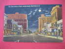 High Point NC-- Main Street At Nite-  1956 Cancel---=====(ref135) - Andere & Zonder Classificatie