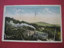 Mt Mitchel Train At Toe River Gap Mt Mitchel In Distance  1921 Cancel  Vintage Wb   ---=====(ref135) - Otros & Sin Clasificación