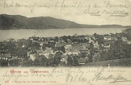 AK Tegernsee Ortsansicht Zum See 1902 #02 - Tegernsee