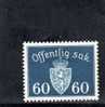 NORVEGIA 1939-42 * - Oficiales