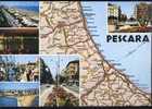 Pescara - Carta Automobilistica - Non Viaggiata - Pescara