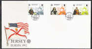 1992  Jersey    Mi. 574-6 FDC Europa - 1992